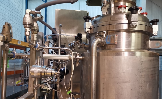 100 litre bioreactor at Celignis