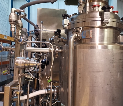 100-litre bioreactor at Celignis